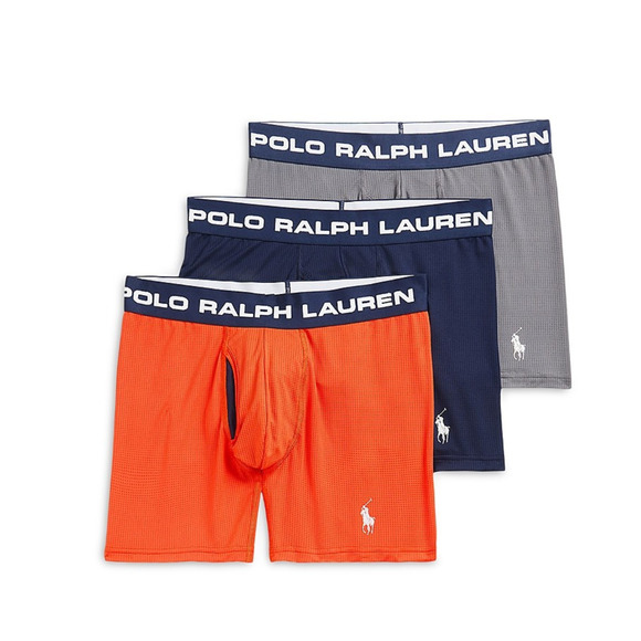 Polo Ralph Lauren Men Perfect Pouch Boxer Briefs 3-Pack Multi Size S - Picture 1 of 1